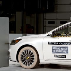 Kia Cadenza recibe calificación internacional top en materia de seguridad