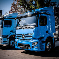Chile se convierte en el primer mercado en Latinoamérica en recibir camiones eléctricos Mercedes-Benz